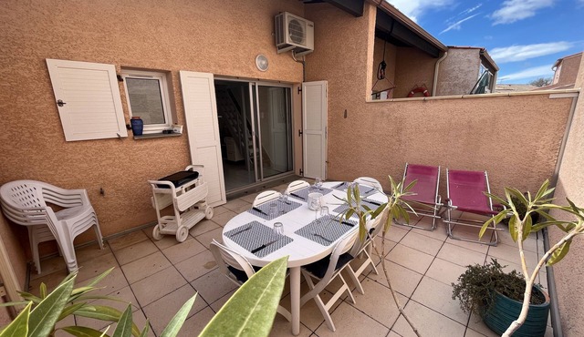 Charming pavilion 5-6 people 200m from the beach