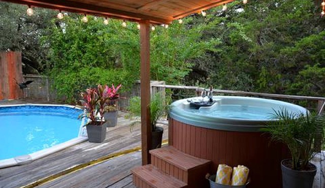Charming Pet-Friendly Vacation Rental with a Private Pool in Hays County, Texas