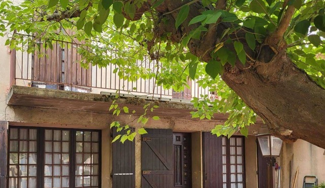 Charming Provencal villa in the heart of a medieval village with view