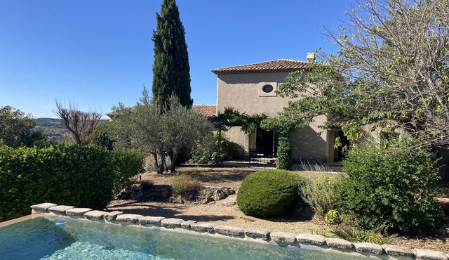 Charming Provencal house with private pool and exceptional view