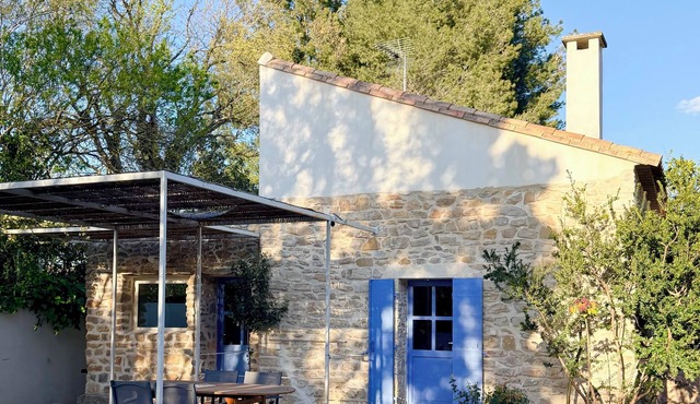 Charming Provencal Mazet, garden and terrace, 2 bedrooms