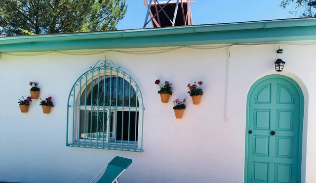 Charming quiet independent studio with pool