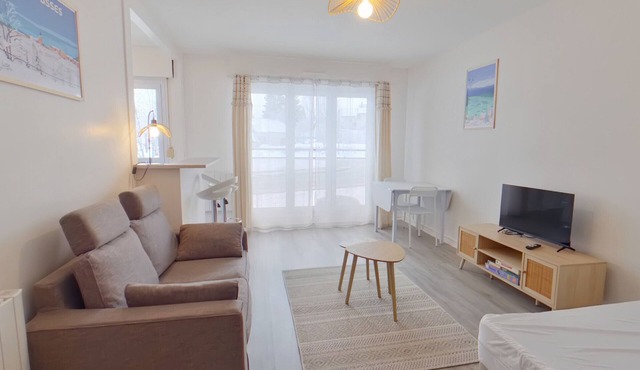 Charming quiet studio near Les Rousses center for 3 people