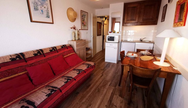 Charming renovated studio in the heart of Prapoutel