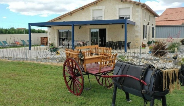 Charming Rustic Home with Private Pool, Terraces, Near Fishing Ponds and Attractions