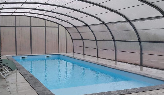 Charming renovated house with heated pool