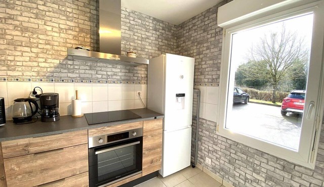 Charming renovated apartment 4 people in Hennebont