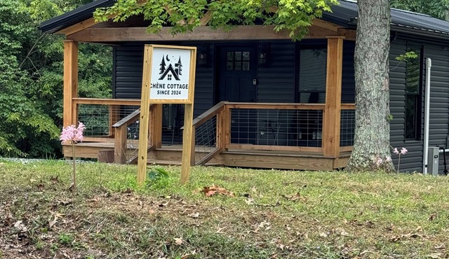 Charming renovated cottage nestled in serene state park.