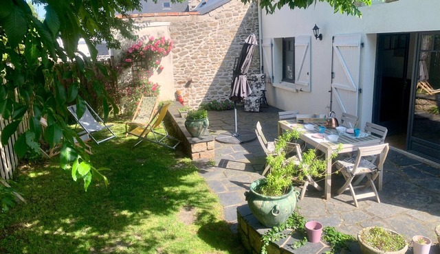 Charming Renovated House with Garden in the Heart of Salt Marshes, Close to Guérande and La Baule
