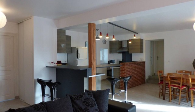 Charming renovated house with garden in a peaceful village