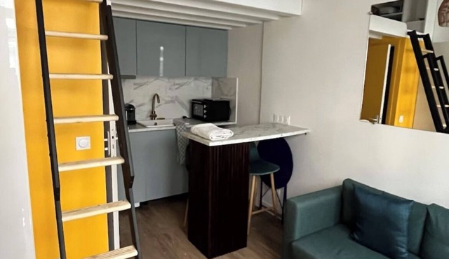 Charming renovated studio near public transport