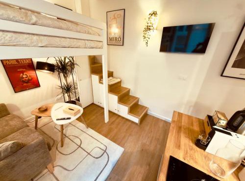 Charming renovated studio, Panthéon, Notre Dame