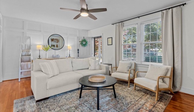 Charming Rosewood bungalow with incredible backyard oasis with in-ground pool.
