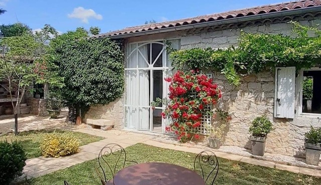 Charming stone farmhouse in a green setting Private pool Vallon Pont d'Arc