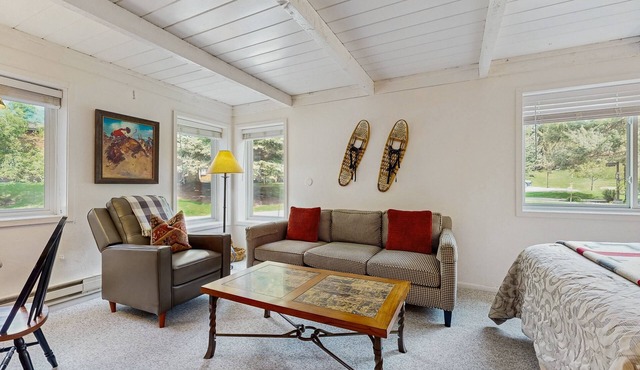 Charming, ski-themed studio w/free WiFi, full kitchen - near downtown Sun Valley