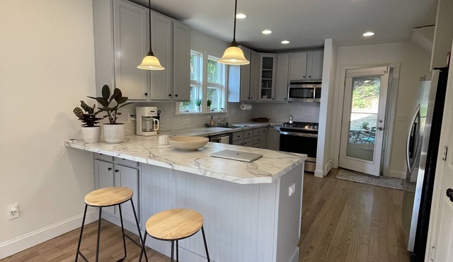 Charming spacious 1933 newly renovated private home. Walk to trails