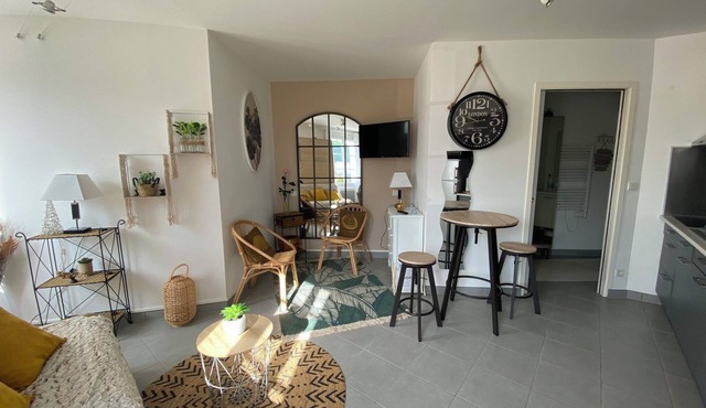 Charming studio just steps from the beach and town center – Ideal for a relaxing stay