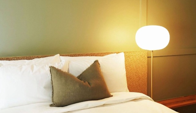 Charming Standard King, The Albert Hotel, Steps from Fredericksburg’s Magic