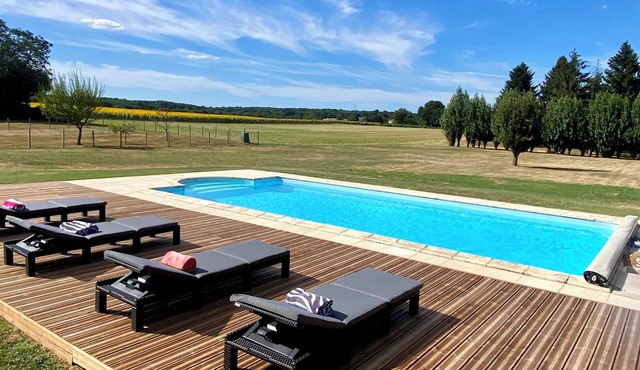 Charming stone gîte with private pool. Escape into the French countryside.