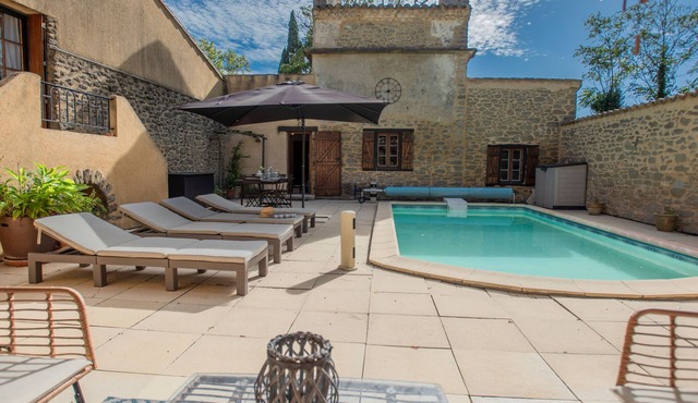 Charming stone house with a private pool