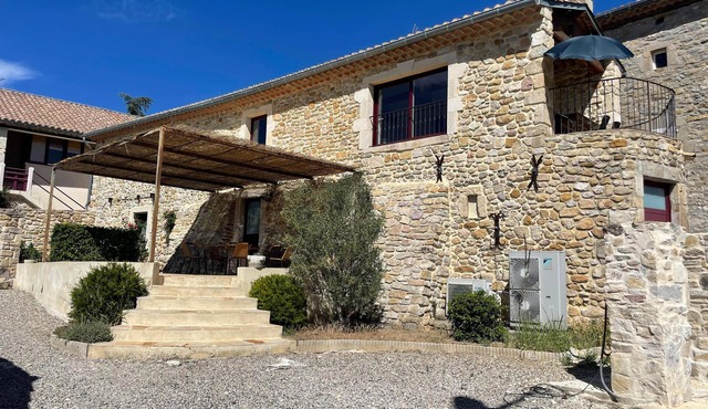 Charming stone house with private pool