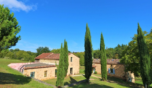 Charming stone property with inside pool set in Dordogne Golden Triangle.