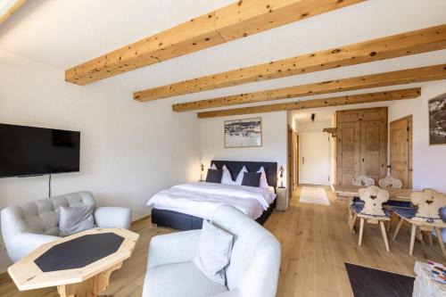 Charming Studio facing Piz Rosatsch