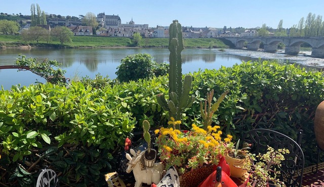 Charming Studio in Amboise – Independent, Quiet, Garden View of Loire and Château