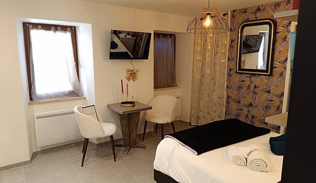 Charming studio in the heart of a medieval Ardèche village