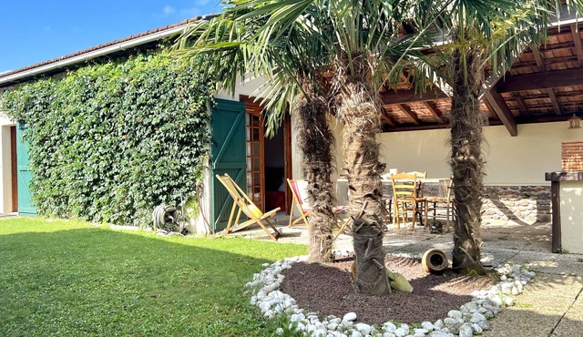 Charming studio in the Landes with swimming pool, terrace and barbecue!