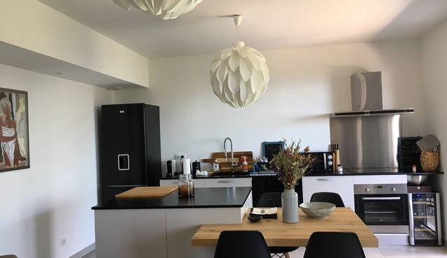 Charming T2 Heights of Bastia, Sea View (2/4 pers)