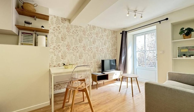 Charming T1 New in Riom in the Heart of the City!