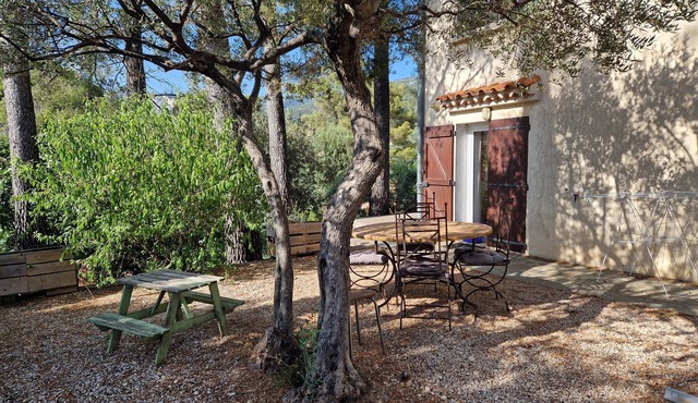 Charming T1 of 30 m² on the ground floor of villa