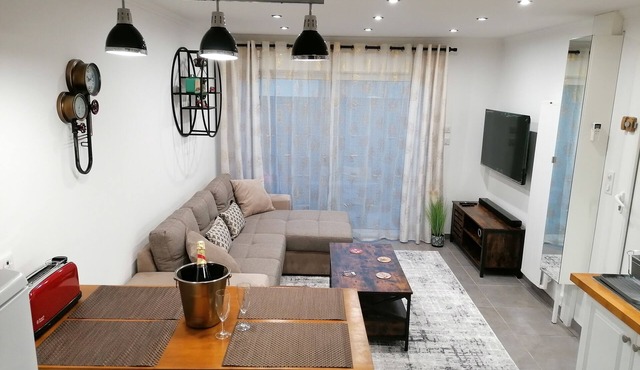 Charming T2 apartment in villa with spa