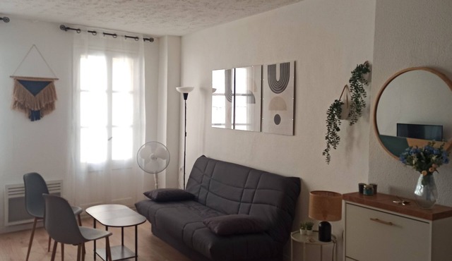 Charming T2 apartment in Perpignan's historic city center