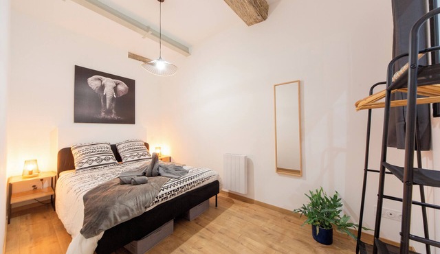 Charming T2 Apartment with Terrace in Mâcon - Near Train Station