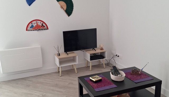 Charming T2 garden refurbished ideally located in Guilers, close to Brest