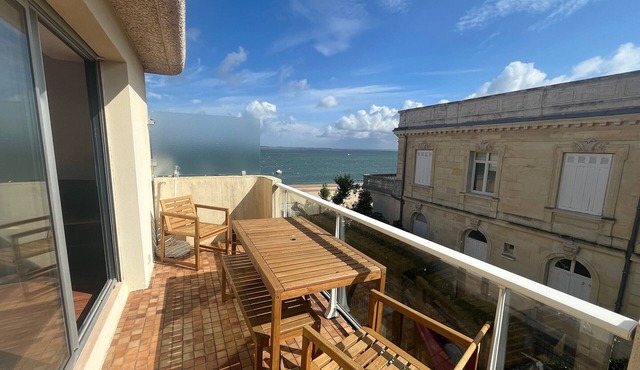 Charming T2 in Arcachon, direct beach access, private parking