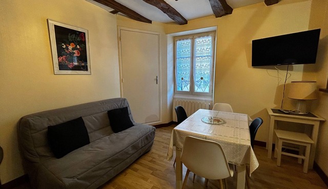 Charming T2 in La Roche-Posay center with WIFI and free parking