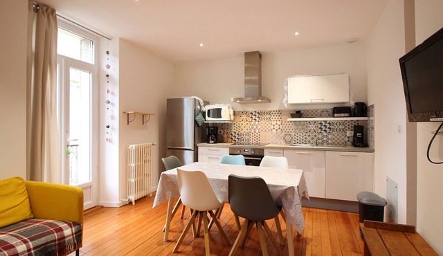 Charming T3 apartment in La Bourboule, 5 ppl, Wi-Fi