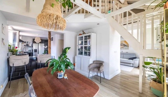 Charming T3 duplex 89m2 in the Landes, 10 minutes from the beach