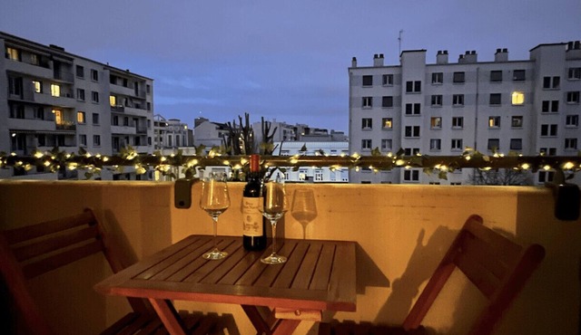 Charming T3 with balcony in Lyon Monplaisir