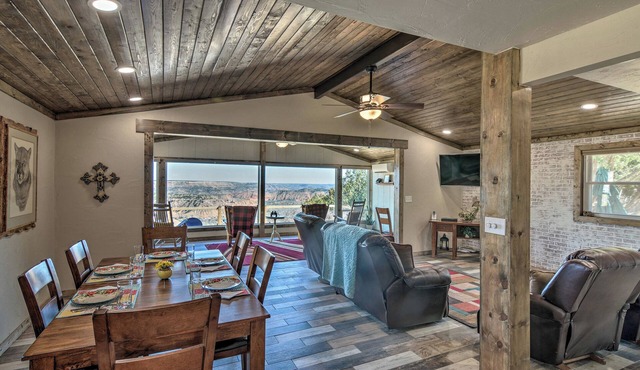 Charming Texas Home w/Stunning Canyon Views!