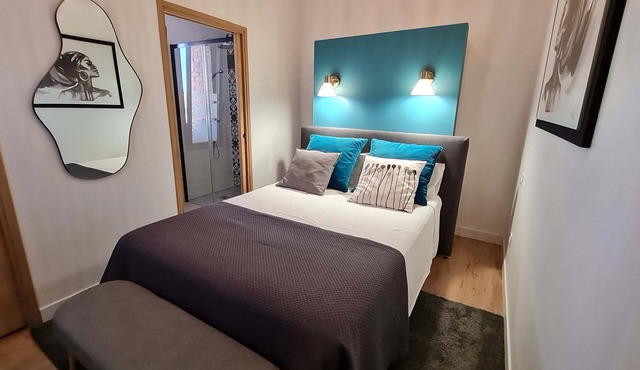 Charming town center residence with terrace and view of the Canigou mountains