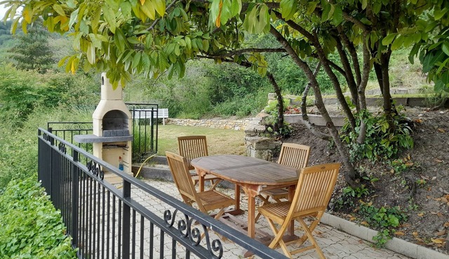 Charming Town House + Terraced Garden behind with fine views