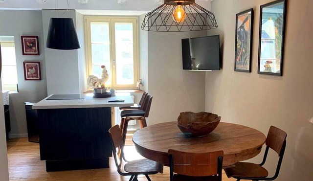 Charming townhouse with home cinema and whirlpool bath