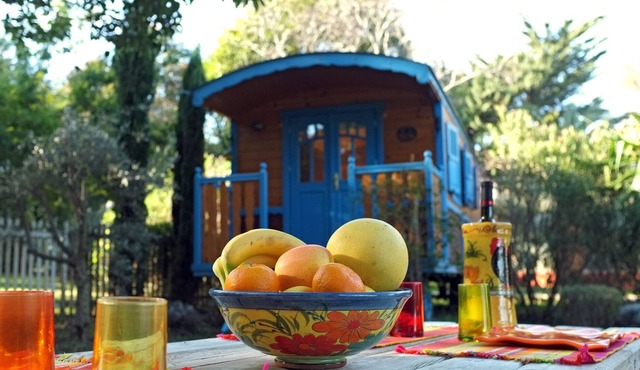 Charming trailer in the countryside of the French Riviera