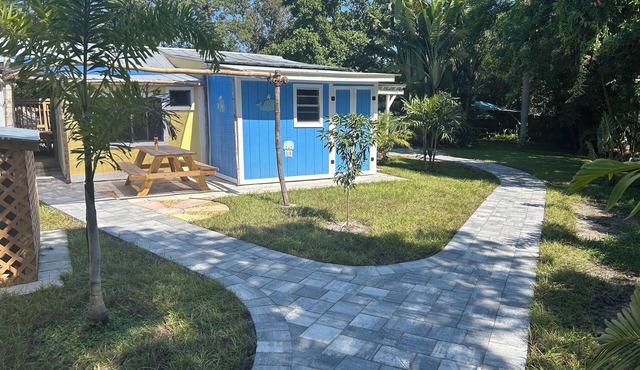 Charming Tropical Bungalow Perfectly Located in the Serene Sebastian, Florida