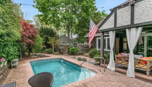 Charming Tudor-Style Home with Ultimate Privacy in the Highlands