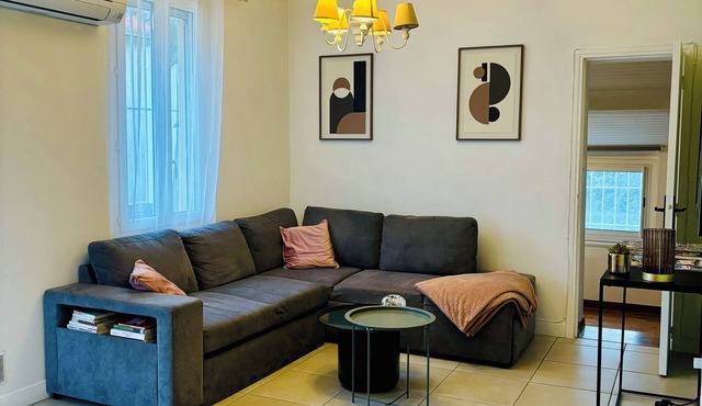 Charming two-bedroom house with garden